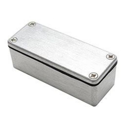 Deltron Pouzdro, řada: 480 IP68 S přírubou barva Černá, Modrá, Šedá Hliník 90 mm 30 mm 36 mm Silikon