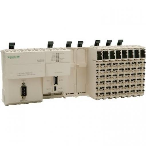 PLC procesor 100 → 120 V, 200 → 240 V. Schneider Electric