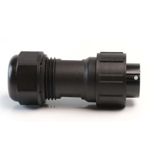 Kulatý konektor, počet kontaktů: 3, Kabel RS PRO, pohlaví kontaktu: Vnější, orientace těla: Rovný Zástrčka, řada: SP17