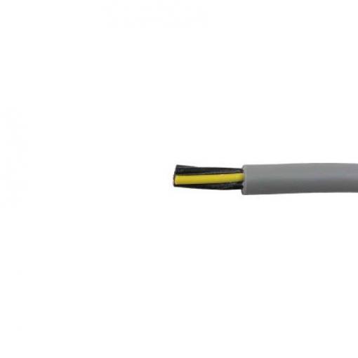 Ovládací kabel, řada: YY 5žilový 0.5mm² Polyvinylchlorid plášť Alpha Wire Nestíněný 100 m, Šedá