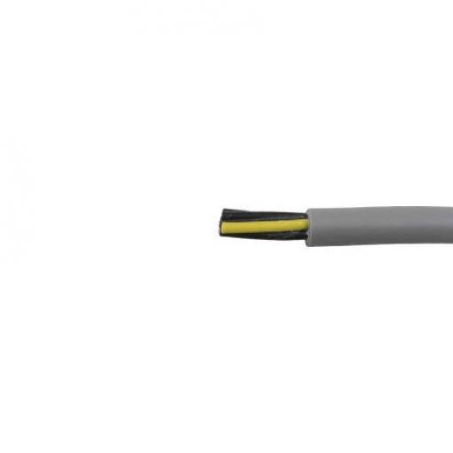 Ovládací kabel, řada: YY 5žilový 0.5 mm² Polyvinylchlorid plášť Alpha Wire Nestíněný 50 m, Šedá