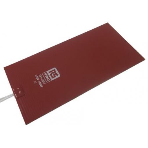 RS PRO Silikonová topná rohož, 180 W, Obdélník, 180 °C, 120V ac, 12 in, 6in