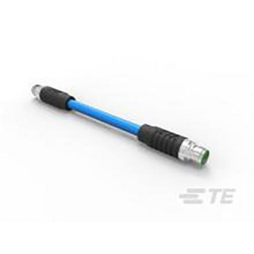 TE Connectivity Kabel snímače aktuátoru, Pravý úhel, A: Samec, A: M12, Pravý úhel, B: M12, 5m