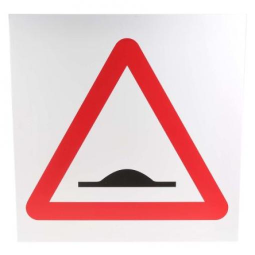 Značka PRÁCE NA SILNICI, Plastové RS PRO Speed Humps, výška: 450 mm, šířka: 450 mm