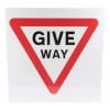 Dopravní značka, Plastové RS PRO Give Way, výška: 450 mm, šířka: 450 mm