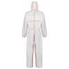 Skytec Kombinéza, SC: 98 to 106 cm Jednorázový Unisex, Bílá, SC: M, Polyetylen EN ISO 13982-2, EN ISO 7854-B, EN ISO
