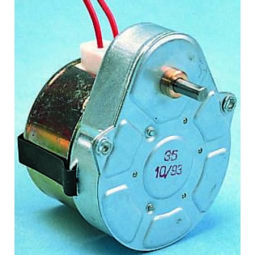 Crouzet Střídavý motor s převodovkou 1 Proti směru hodinových ručiček Ozubený 6rpm 3 W Panel 230V