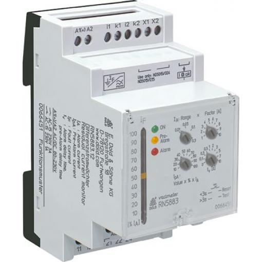 Dold Monitorovací relé 2, řada: RN5883 a DPDT kontakty Lišta DIN, 10mA - 3A, 80/230 V ac, 230 V ac