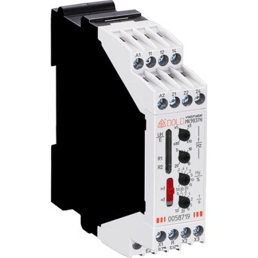 Dold Monitorovací relé, řada: MK9837N a DPDT kontakty Lišta DIN, 115 V ac, 230 V ac, 24 V dc