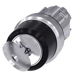 Siemens Hlava klíčového spínače, řada: SIRIUS ACT 3SU10 2polohová Blokování, průměr výřezu: 22 mm