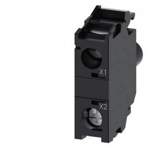 Siemens Blok světel, řada: SIRIUS ACT 3SU14 Blok světel 24V ac/dc Šroub barva Zelená LED