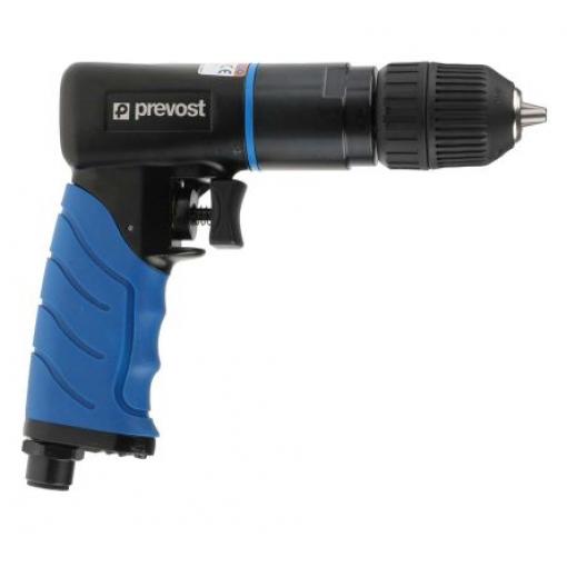 Pneumatická vrtačka, délka: 185 mm, Bezklíčové, Reverzní vzduchová vrtačka Zpětný chod 10 mm sklíčidlo, 1/4 in BSP