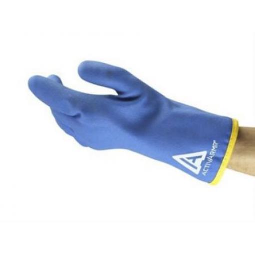 Ansell Pracovní rukavice Modrá EN 388, ANSI/ISEA 105-2024, EN 407, EN 511 Polyvinylchlorid, Nylon, Akrylát Ano Ano
