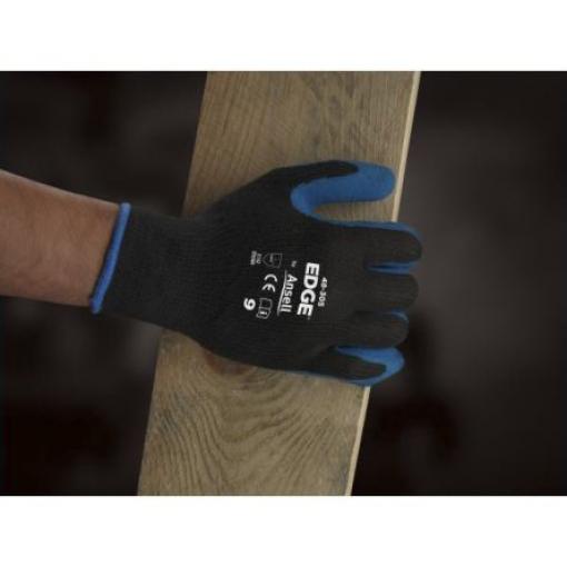 Ansell Pracovní rukavice CE Černá Ano Bavlna Ano Ano 10 Edge Latex
