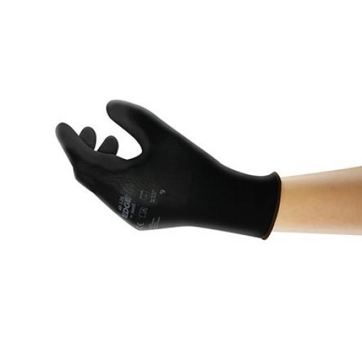 Ansell Pracovní rukavice CE Černá Ano Polyester Ano Ano 10 Edge Polyuretan