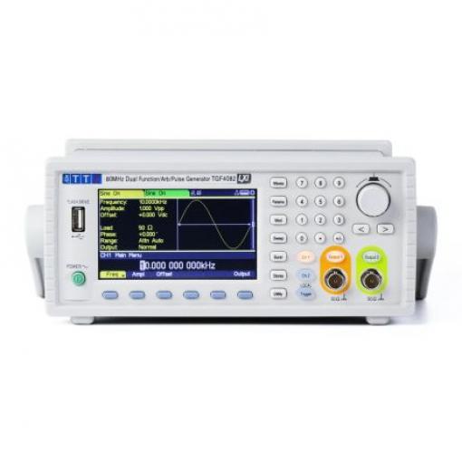 Generátor funkcí TGF4082 TGF4082 80 MHz 1 μHz, typ rozhraní: LAN, USB, GPIB Aim-TTi Modulace FM Proměnlivá rychlost