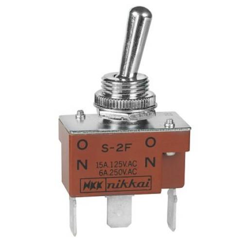 NKK Switches Přepínač IP67 Panel SPDT zap-zap ovládání 15 A Rychlé připojení 30 V dc