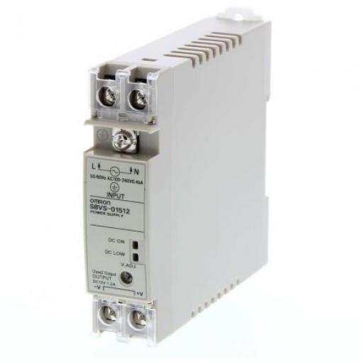 Spínaný napájecí zdroj, počet výstupů: 1 S8VS-01512 12V dc Lišta DIN 15 W S8VS Omron 264V ac