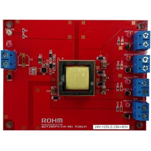 Vyhodnocovací deska Vyhodnocovací deska Optočlen ROHM BD7F200HFN-LB, pro použití s: Ovladač motoru BD7F200HFN