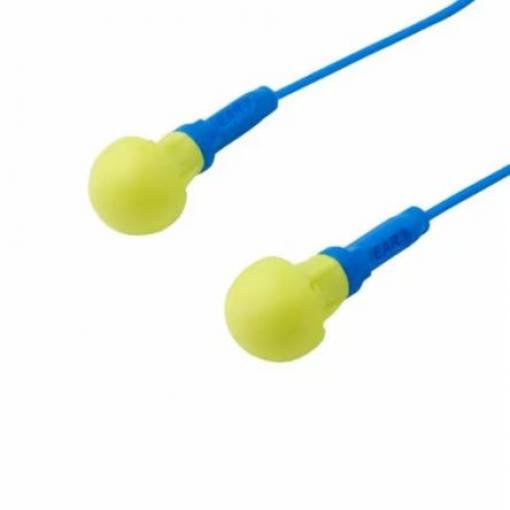 3M E.A.R Ušní zátky, řada: Push-Ins Jednorázový, Modrá, Žlutá, Polymer 35 dB EN 352:2020 100