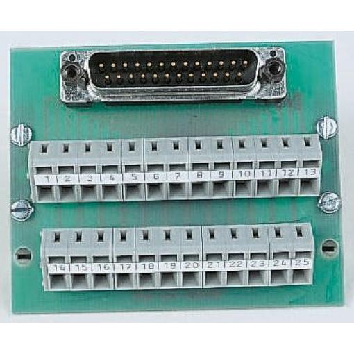 WAGO Modul rozhraní, řada: 709, D-SUB, Lišta DIN, Vnější, počet kontaktů: 25, 125 V ac/dc 1A, délka: 79 mm