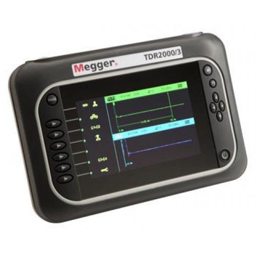 Reflektometr časové domény, číslo modelu: TDR2000/3P, typ rozhraní: USB Megger 2 ns