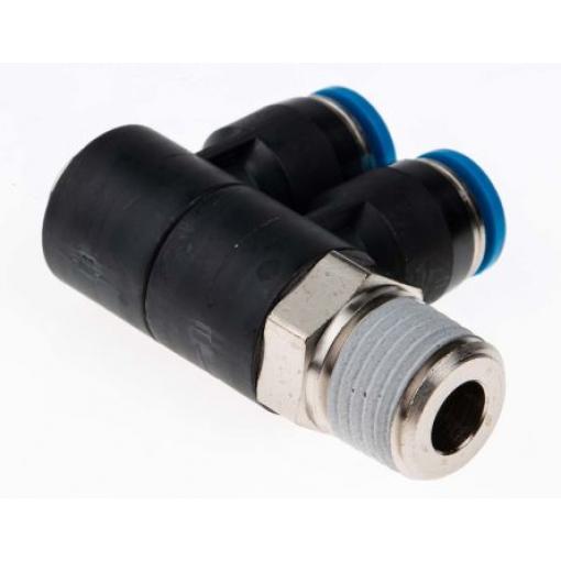Festo Pneumatická armatura, řada: QSLV2-1/4-6 Vnější závit R1/4