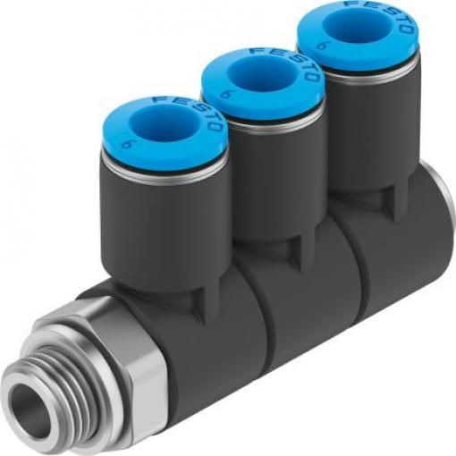 Festo Pneumatická armatura, řada: QSLV R 1/8