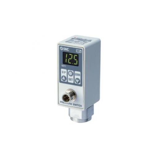 Tlakový snímač IP67, max. tlak: 1 Mpa SMC 24 V dc, přípojka portu: 6.35 mm 50 °C