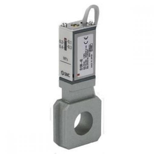 Podtlakový spínač 1A, řada: IS10 Vzduch, Plyn 0.1 MPa 100 V ac/dc IP40, max. tlak: 0.6 Mpa SMC