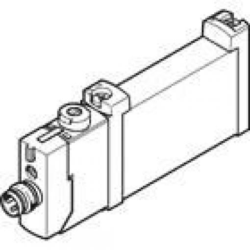 Pneumatický solenoidový ventil 5/2, řada: VUVG Solenoid, max. průtok: 230 L/min Festo 24 V dc