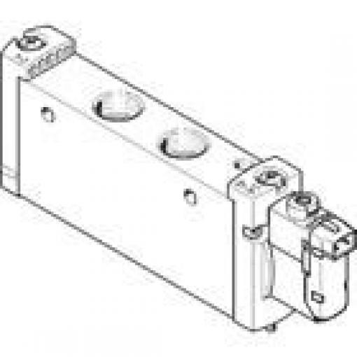 Elektromagnetický ventil 5/2, řada: VUVG G Solenoid, max. průtok: 1300 L/min Festo 24 V dc