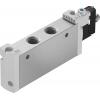 Elektromagnetický ventil 5/2, řada: VUVG G Solenoid, max. průtok: 1300 L/min Festo 24 V dc