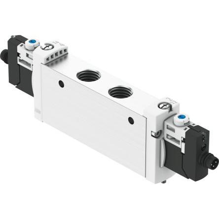 Elektromagnetický ventil 5/2, řada: VUVG G Solenoid, max. průtok: 1380L/min Festo 24V dc