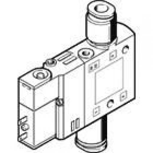Elektromagnetický řídicí ventil 3/2, řada: CPE14 G Solenoid, max. průtok: 810 L/min Festo 24 V dc