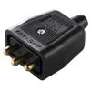 Masterplug Hlavní průchozí konektor, formát pólů: 3, Kabel, 240 V Samec/samice 10A