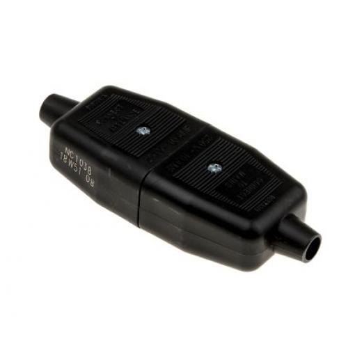 Masterplug Hlavní průchozí konektor, formát pólů: 3, Kabel, 240 V Samec/samice 10A