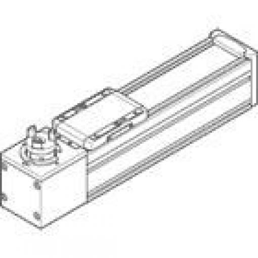 Festo Elektrický lineární aktuátor 800 mm, řada: ELGC-TB, Krokový motor, Servomotor, zatížení: 3641N 1500mm/s, cyclus: