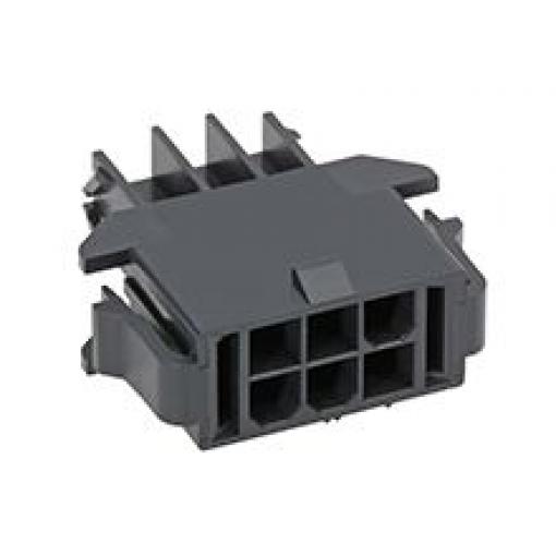 Molex Ochranný kryt konektoru, řada: Mini-Fit Vnitřní, rozteč: 4.2 mm, počet kontaktů: 18, počet řad: 2, orientace těla: