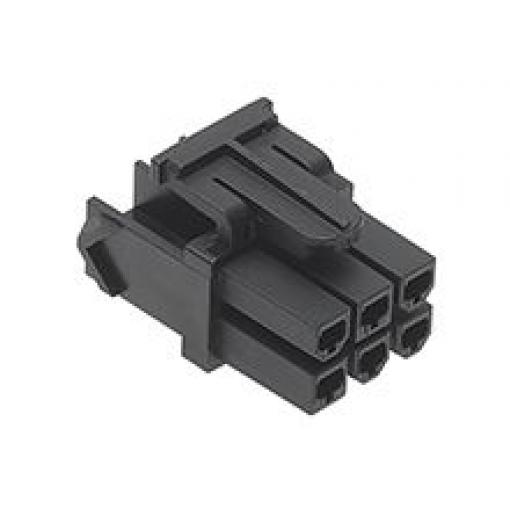 Molex Ochranný kryt konektoru, řada: Mini-Fit Vnější, rozteč: 4.2 mm, počet kontaktů: 20, počet řad: 2, orientace těla: