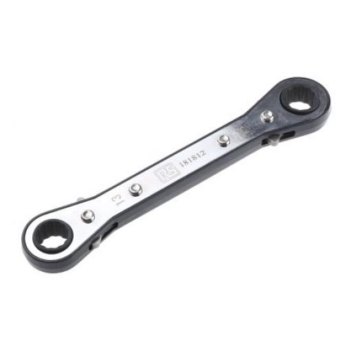 Očkový ráčnový klíč 13 to 14 mm² RS PRO