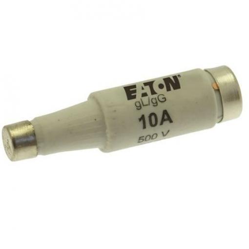 Keramická pojistka 10A D1 velikost závitu E16 Eaton 500V ac
