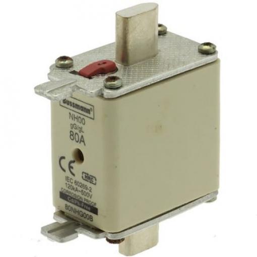 Pojistka se šroubovými vývody 80A NH00 F Eaton 500V ac