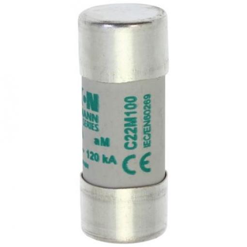 Kazetová pojistka 100A M 22 x 58 mm Eaton Keramika 500V ac