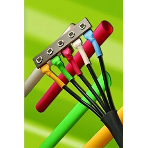 Alpha Wire Teplem smrštitelné bužírky průměr 22.23 mm Černá smršťovací poměr 2:1 Chlorovaný polyolefin 30.5m, řada: FIT