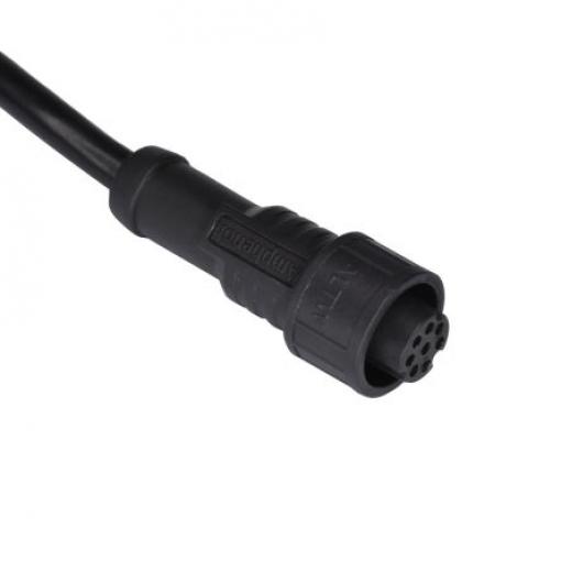 Kulatý konektor, počet kontaktů: 5, Kabel, velikost: Miniature Amphenol Industrial, pohlaví kontaktu: Vnější, orientace