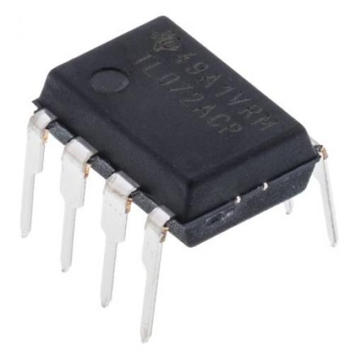 Texas Instruments Operační zesilovač TL072ACP 3 MHz 15 V, PDIP, počet kolíků: 8 kolíkový