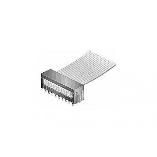 Konektor IDC, řada: Quickie, rozteč: 2.0mm, počet kontaktů: 16, počet řad: 2, Samice, materiál kontaktu: Fosforový