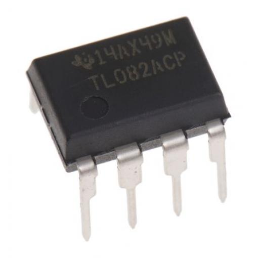 AEC-Q100 Texas Instruments Operační zesilovač TL082ACP 3 MHz 15 V, PDIP, počet kolíků: 8 kolíkový