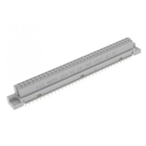 Amphenol Communications Solutions Konektor DIN 41612, řada: DIN 41612, orientace těla: Svislé, rozteč: 2.54 mm, počet